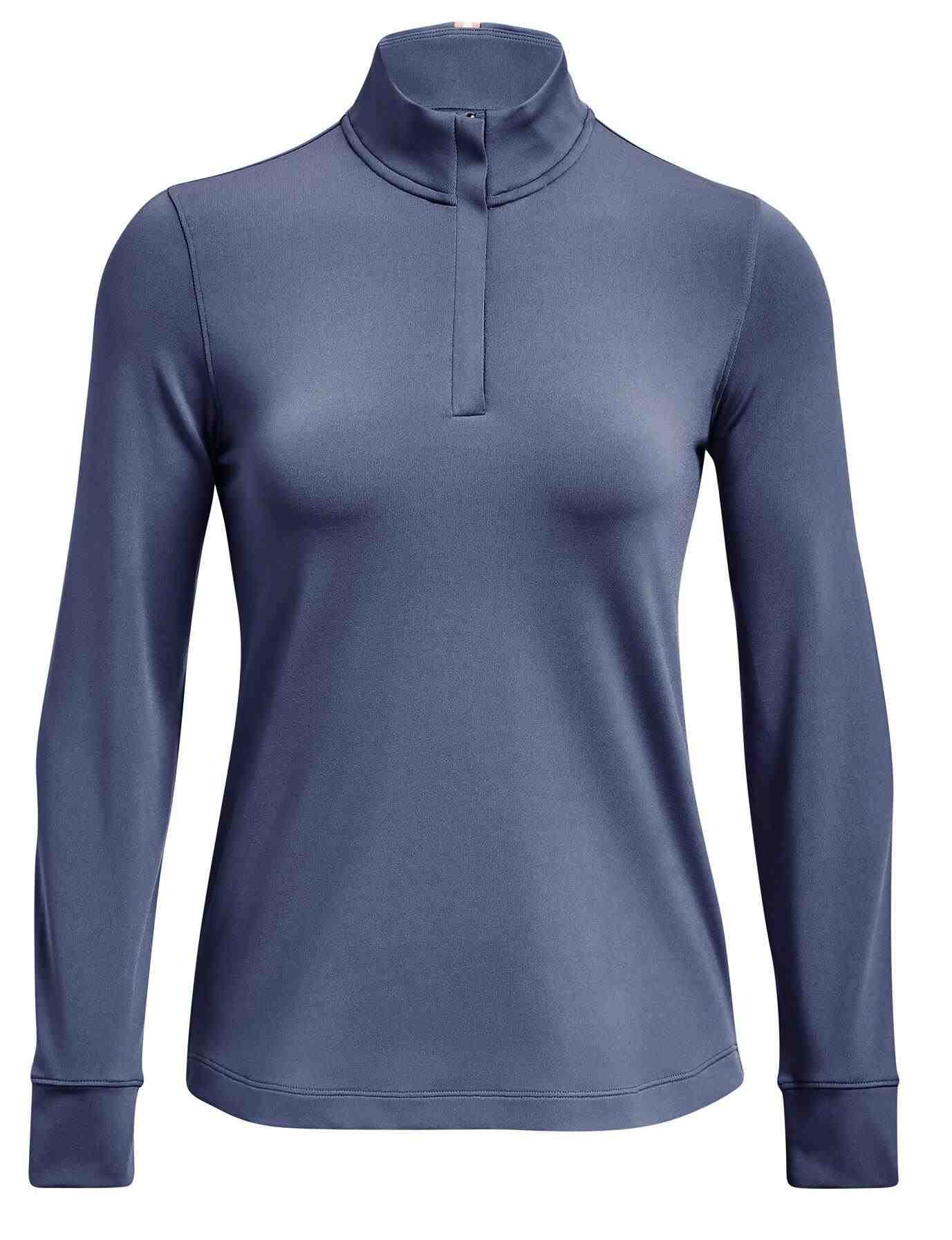 Under Armour Playoff 1/4 Zip sudadera de mujer, hushed blue