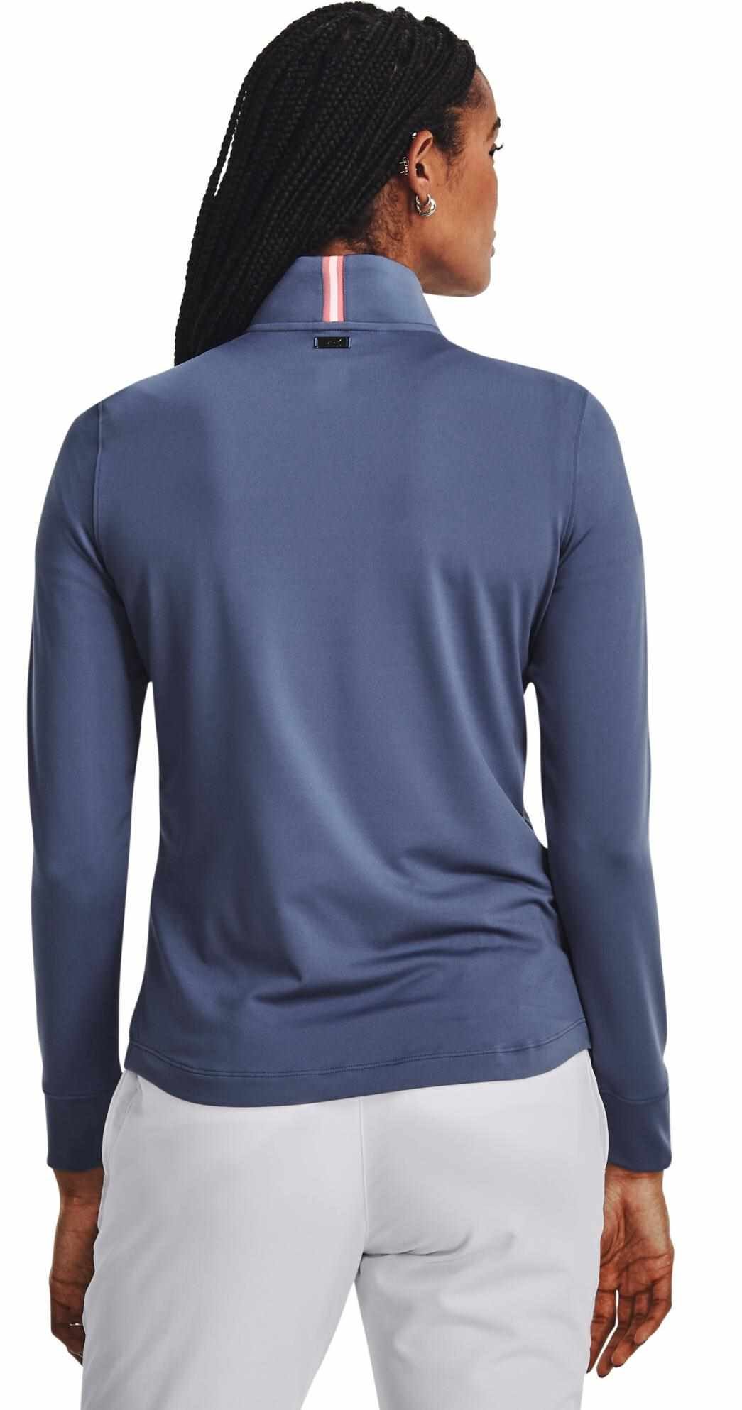 Under Armour Playoff 1/4 Zip sudadera de mujer, hushed blue