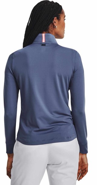 Under Armour Playoff 1/4 Zip sudadera de mujer, hushed blue