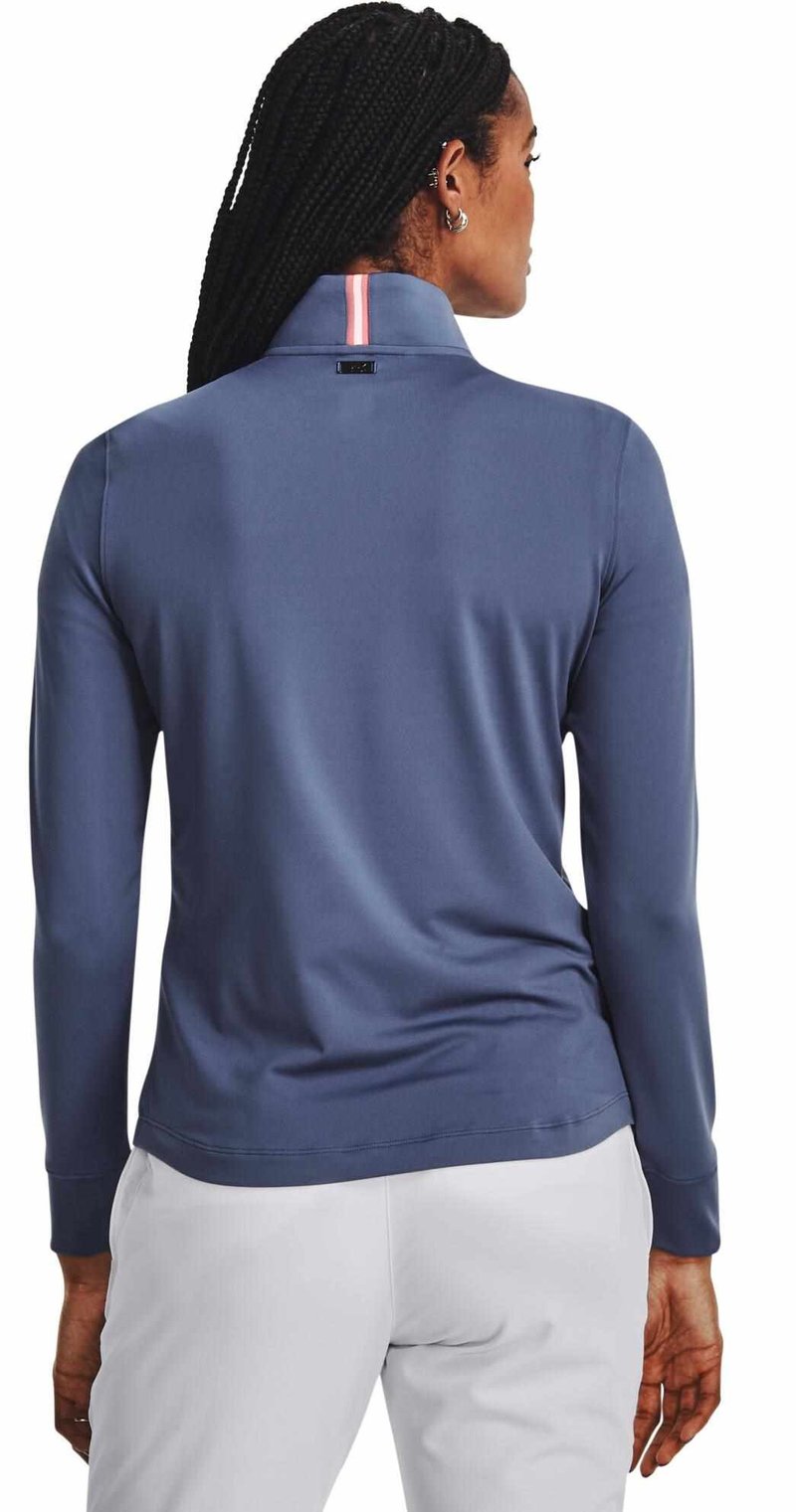 Under Armour Playoff 1/4 Zip sudadera de mujer, hushed blue