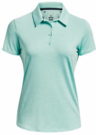 Under Armour Zinger Playoff polo de mujer, neo turquoise