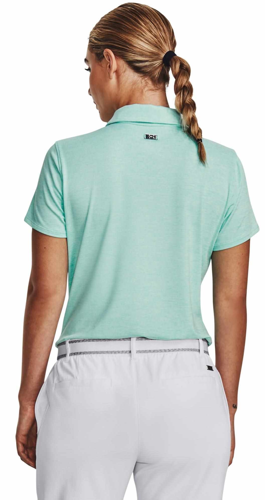Under Armour Zinger Playoff polo de mujer, neo turquoise
