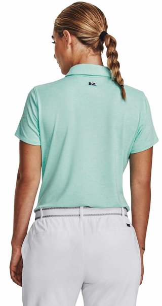 Under Armour Zinger Playoff polo de mujer, neo turquoise