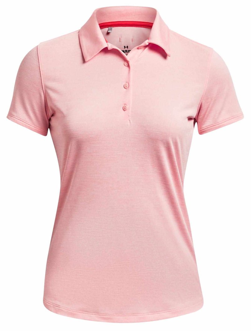 Under Armour Zinger Playoff polo de mujer, pink fizz