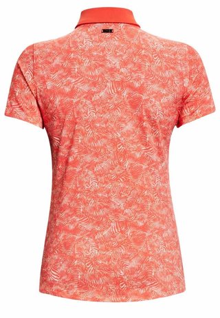 Under Armour Playoff polo de mujer, venom red/beta