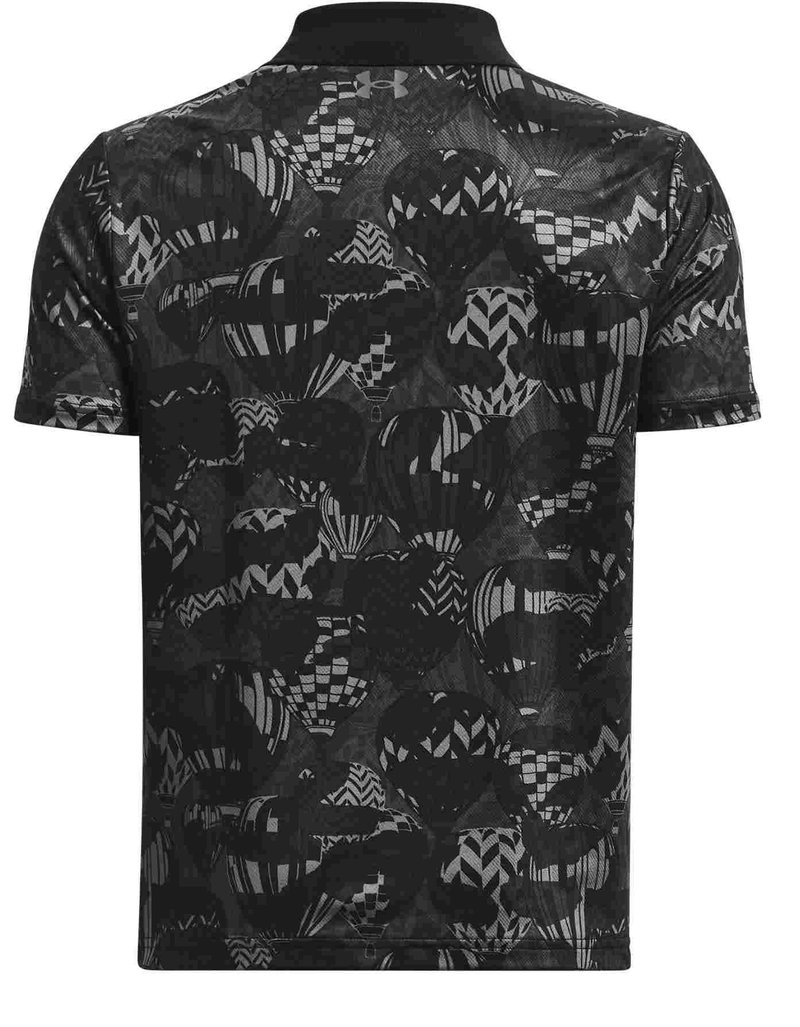 Under Armour Performance Printed polo junior, negro