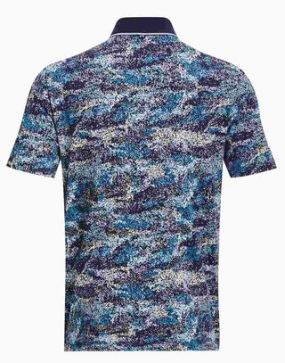 Under Armour Iso-Chill Edge polo de hombre, midnight navy/blizzard