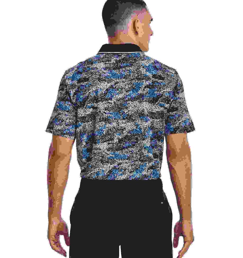 Under Armour Iso-Chill Edge polo de hombre, midnight navy/blizzard