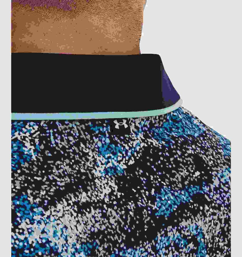 Under Armour Iso-Chill Edge polo de hombre, midnight navy/blizzard