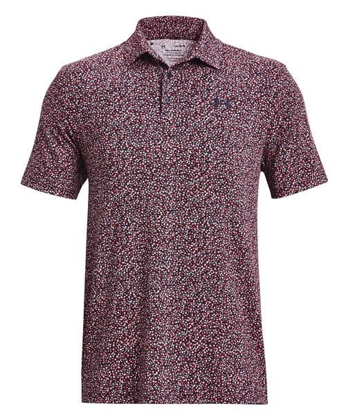 Under Armour Playoff 3.0 Printed polo de hombre, azul marino