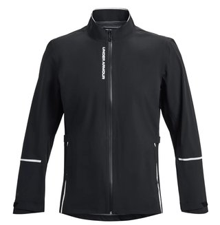 Under Armour Stormproof Cloudstrike chaqueta de hombre, negro/blanco