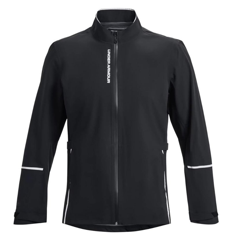 Under Armour Stormproof Cloudstrike chaqueta de hombre, negro/blanco