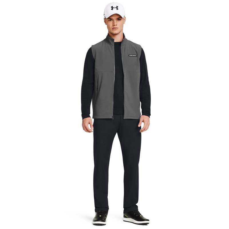 Under Armour Storm Daytona chaleco de hombre, castelrock/white
