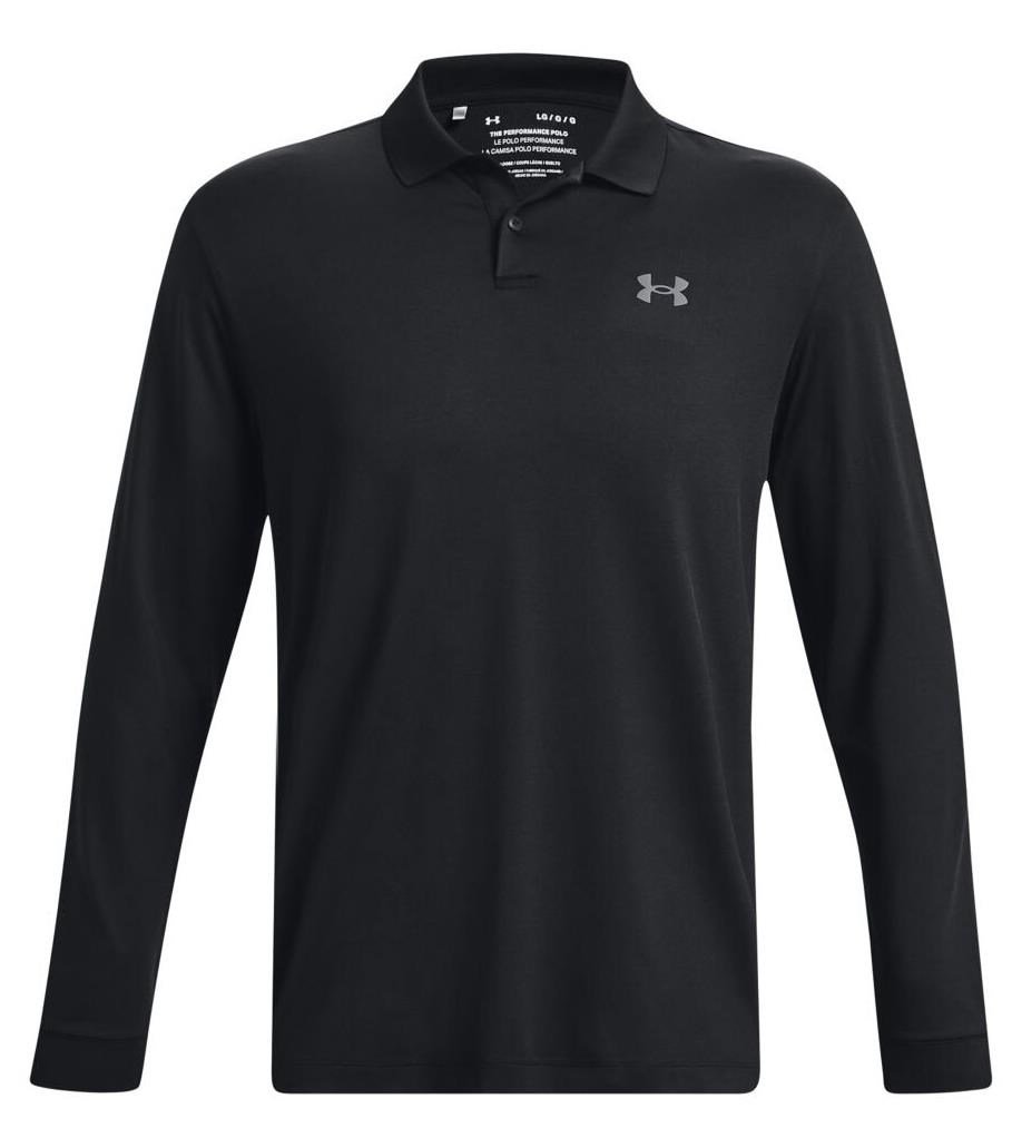 Under Armour Performance 3.0 camiseta de manga larga, negra