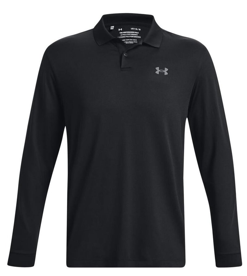 Under Armour Performance 3.0 camiseta de manga larga, negra