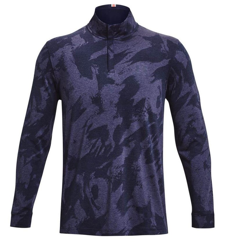 Under Armour Playoff Jacquard 1/4 Zip sudadera de hombre, navy