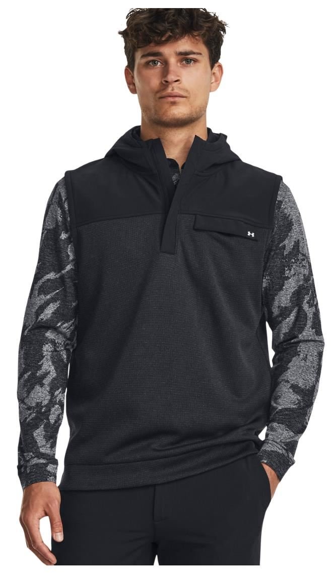 Under Armour Storm SweaterFleece chaleco de hombre, negro