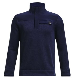Under Armour Sweaterfleece 1/2 Zip sudadera junior, azul marino