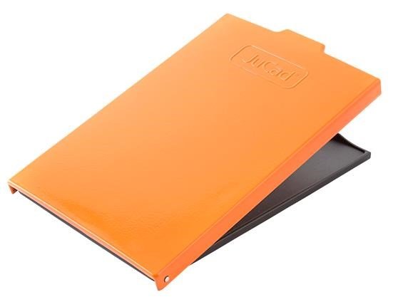 JuCad GRP portacartón de puntuación, negro/naranja