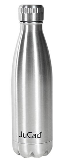 JuCad JuCad Stainless Steel Insulated Bottle, plata