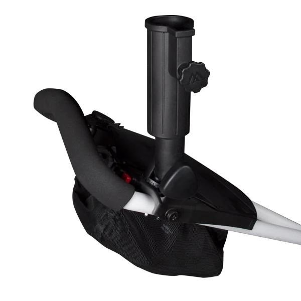 Big Max Rainstar Quick Fix (QF) soporte de paraguas extragrande para carrito, negro