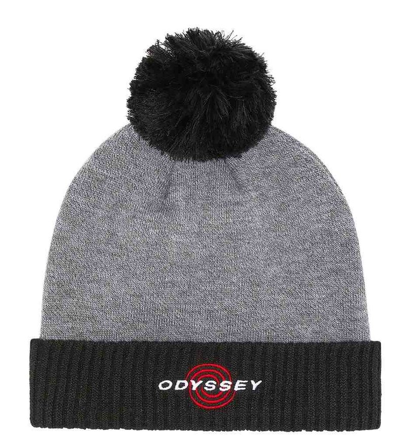 Callaway Pom gorro de hombre, gris/negro