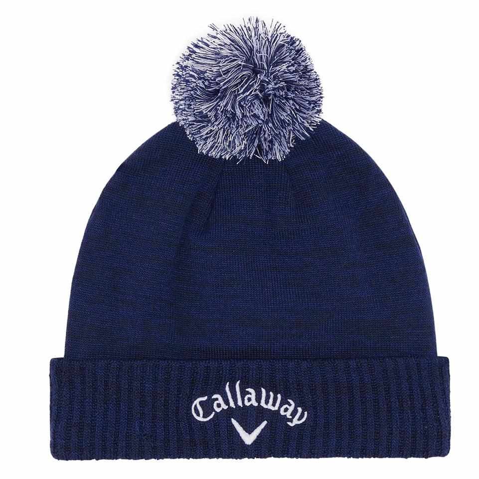 Callaway Pom gorro de hombre, azul marino