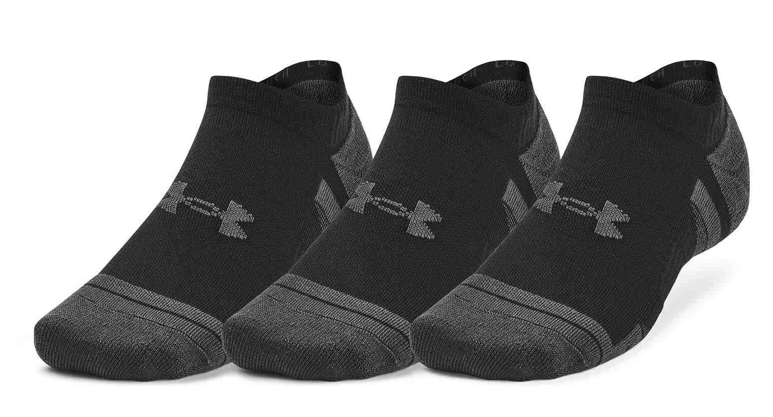 Under Armour Performance Tech calcetines unisex (3 pares), negro