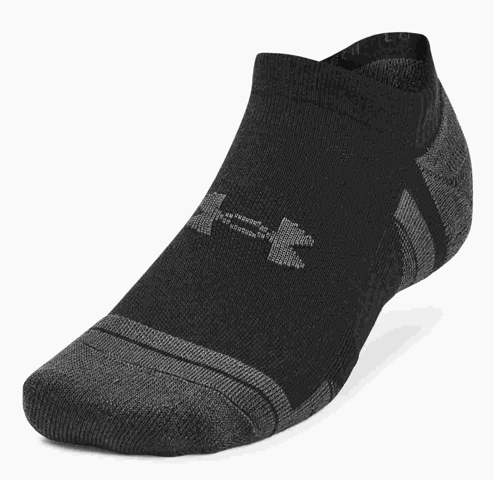 Under Armour Performance Tech calcetines unisex (3 pares), negro