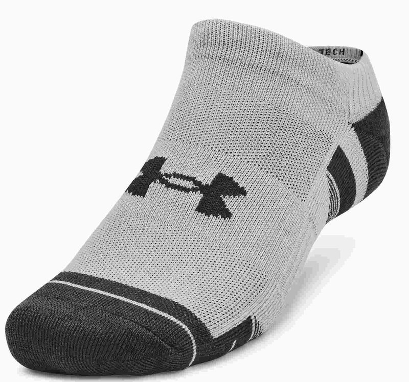 Under Armour Performance Tech calcetines unisex (3 pares), mod gray