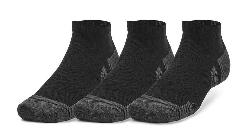 Under Armour Performance Tech calcetines unisex (3 pares), negros
