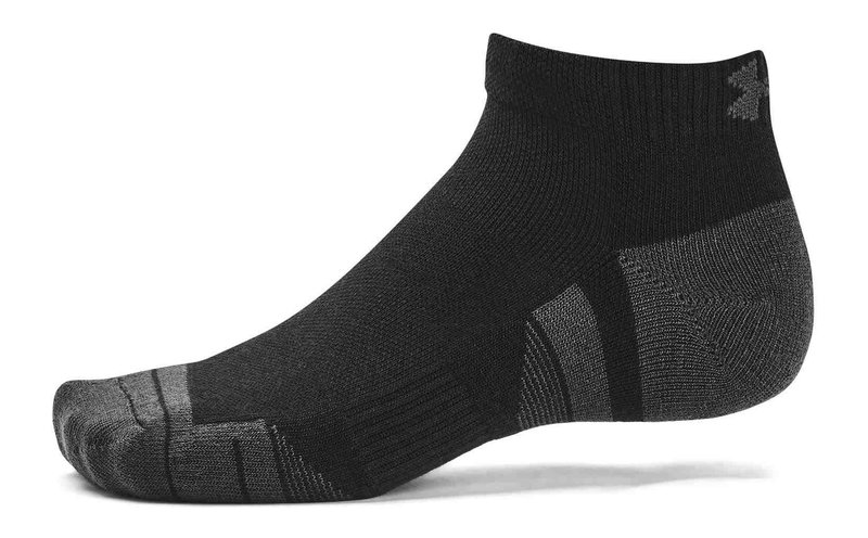 Under Armour Performance Tech calcetines unisex (3 pares), negros