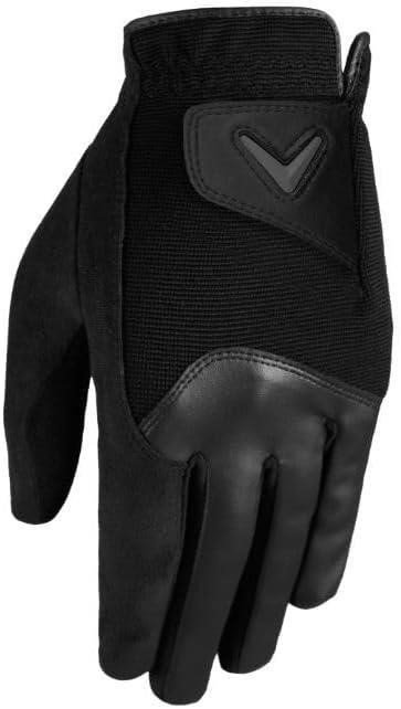 Callaway Rain Spann guantes de golf para mujer (par), negro