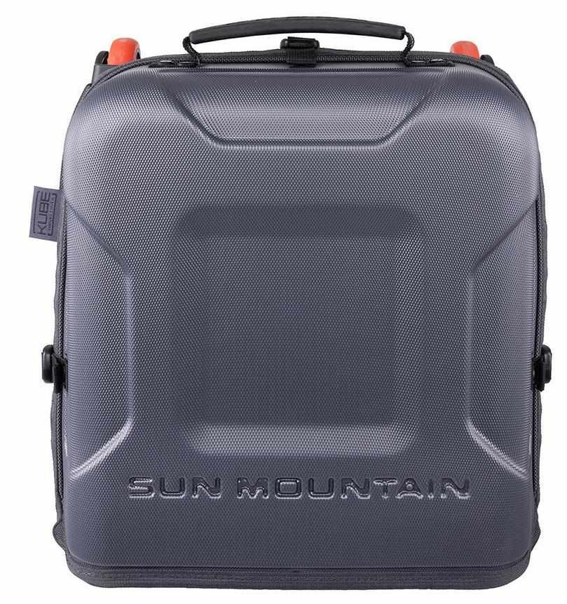 Sun Mountain Kube funda de viaje, acero/negro/rush red