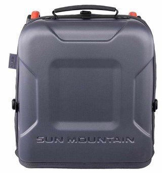 Sun Mountain Kube funda de viaje, acero/negro/rush red
