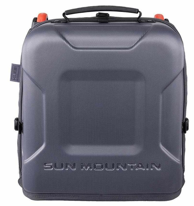 Sun Mountain Kube funda de viaje, acero/negro/rush red
