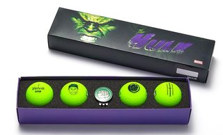 Volvik VIVID MARVEL HULK pelotas de golf, verdes