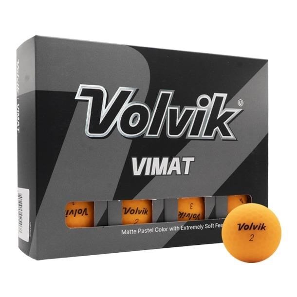 Volvik VIMAT pelotas de golf, naranjas