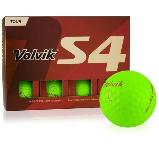 Volvik S4 pelotas de golf, verdes