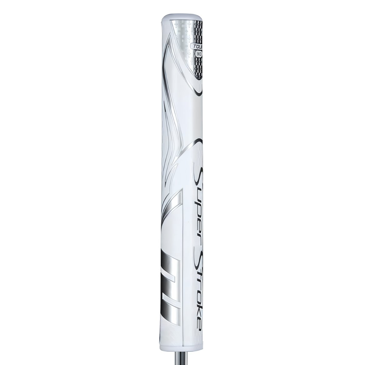 SuperStroke Zenergy Tour 3.0 grip para putter, blanco/plata