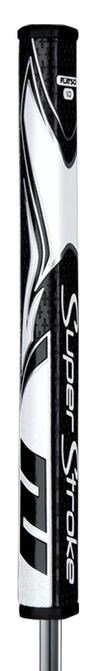 SuperStroke SuperStroke Zenergy Flatso 1.0 grip para putter, negro/blanco