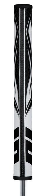 SuperStroke SuperStroke Zenergy Flatso 1.0 grip para putter, negro/blanco