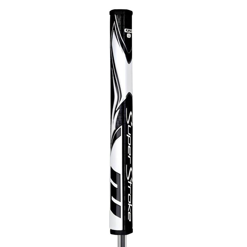 SuperStroke SuperStroke Zenergy Flatso 1.0 grip para putter, negro/blanco