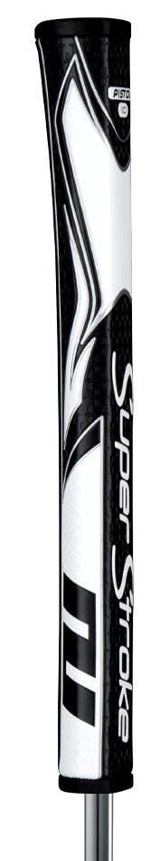 SuperStroke SuperStroke Zenergy Pistol GT 1.0 grip de putter, negro/blanco