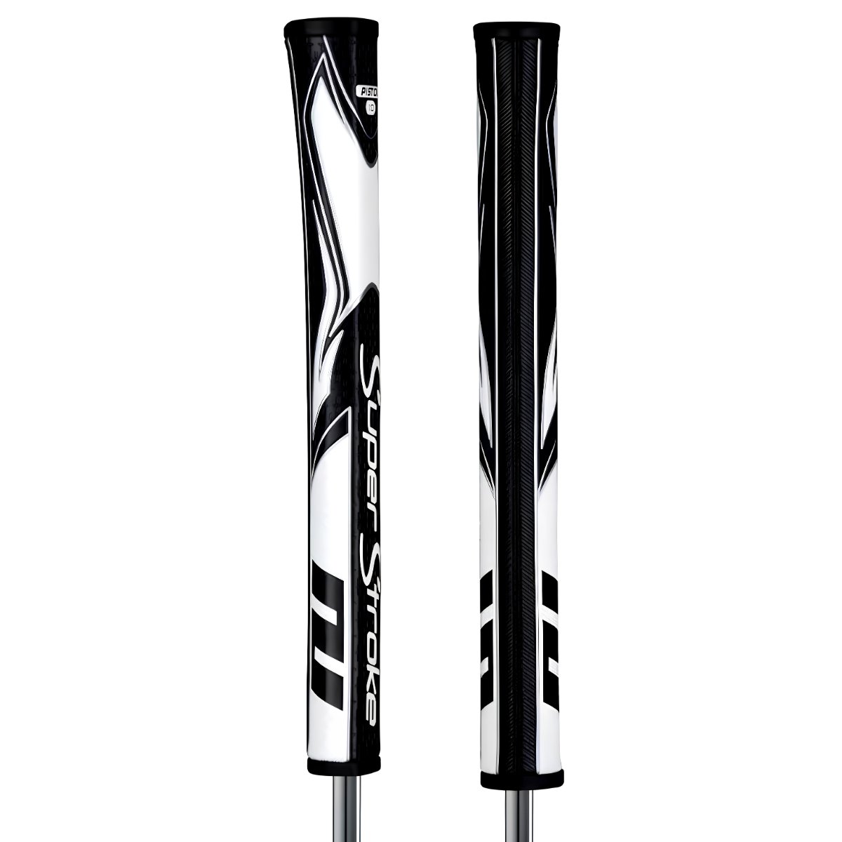 SuperStroke SuperStroke Zenergy Pistol GT 1.0 grip de putter, negro/blanco