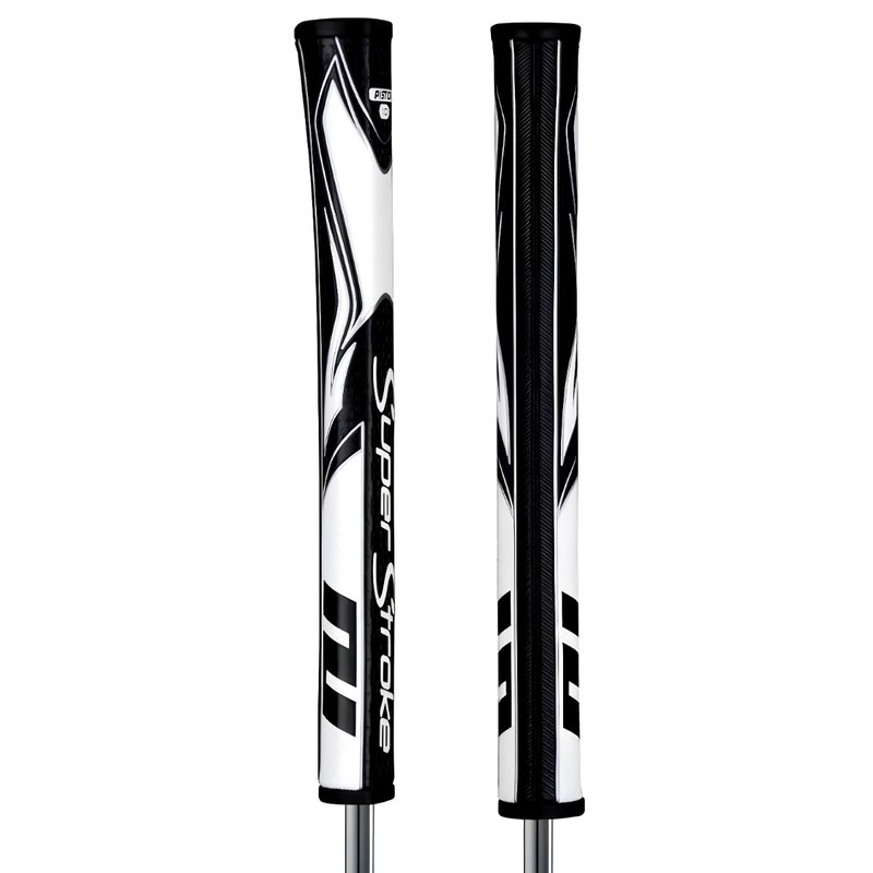 SuperStroke SuperStroke Zenergy Pistol GT 1.0 grip de putter, negro/blanco