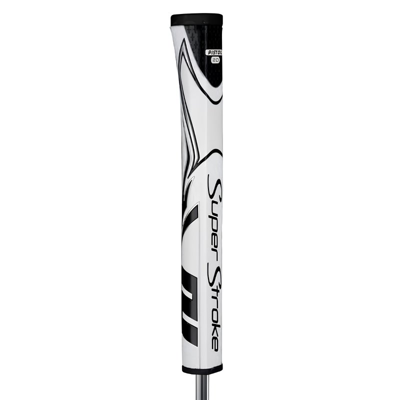SuperStroke SuperStroke Zenergy Pistol GT 2.0 grip de putter, blanco/negro
