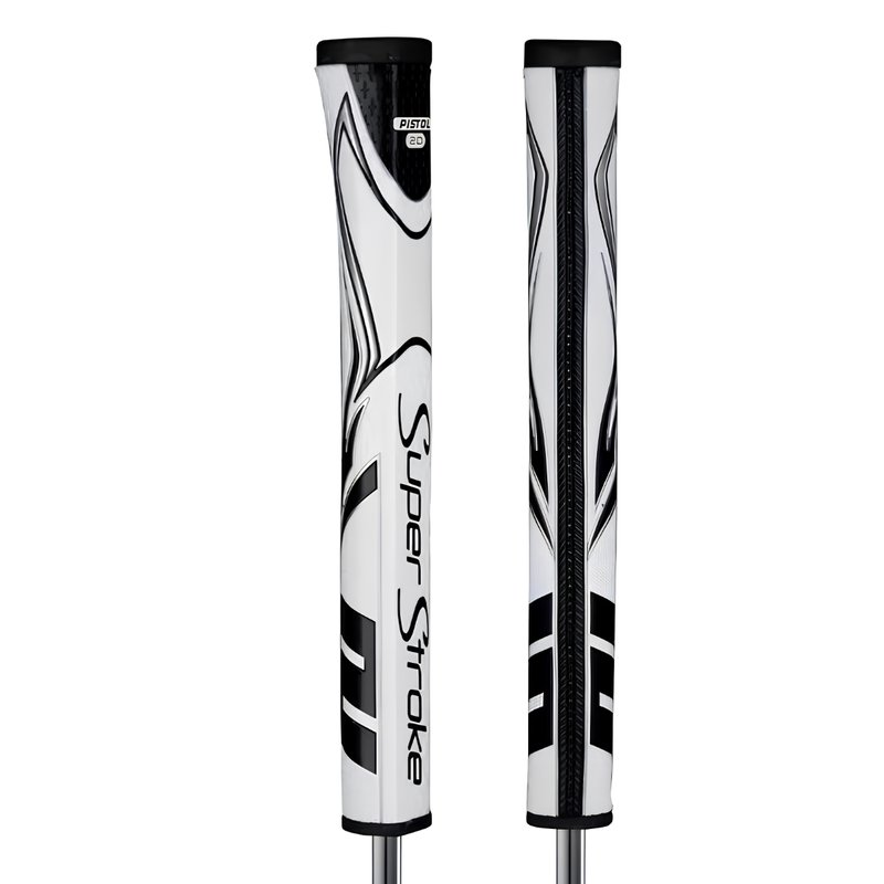 SuperStroke SuperStroke Zenergy Pistol GT 2.0 grip de putter, blanco/negro