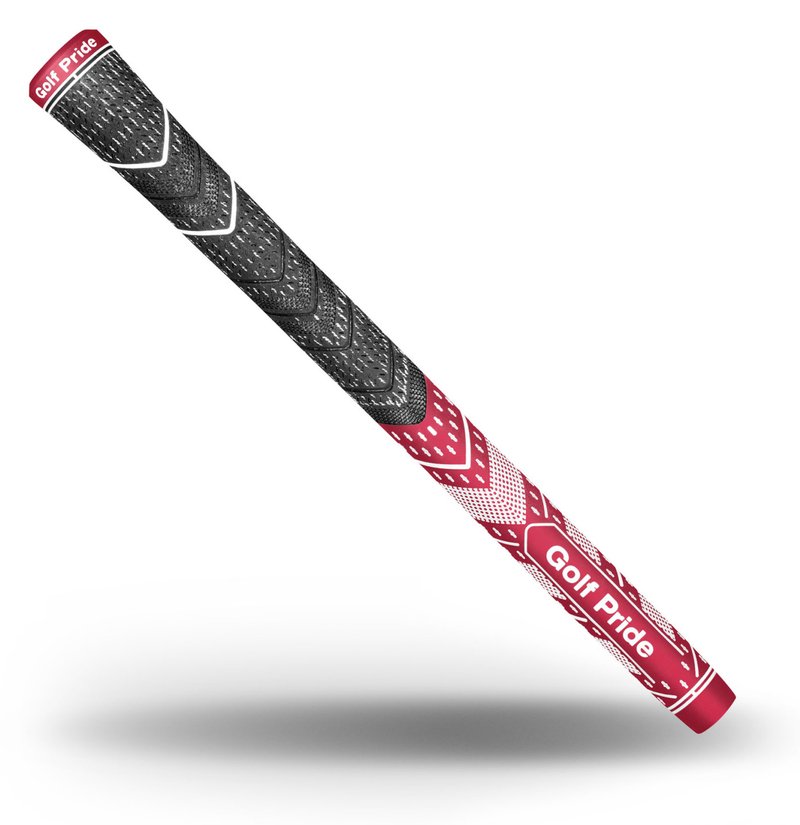 Golf Pride MCC Teams grip (.60 RND) MIDSIZE, rojo oscuro/blanco