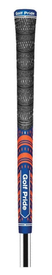 Golf Pride New Decade Multi Compound MCC Teams grip, STANDARD, azul marino/naranja